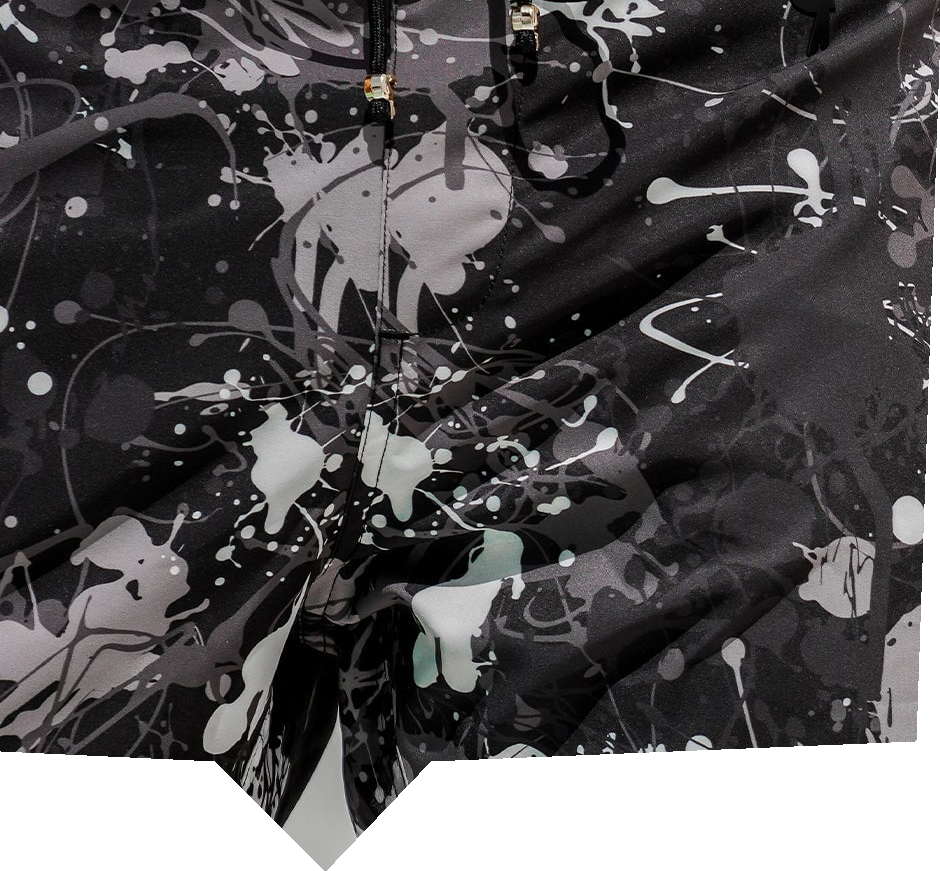 Tucann black splatter white 5