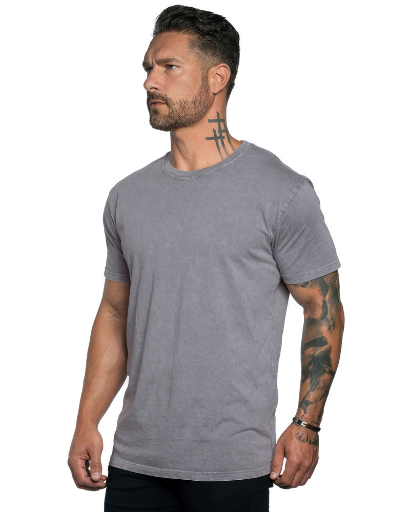 Stone Wash Crew · Ice Grey