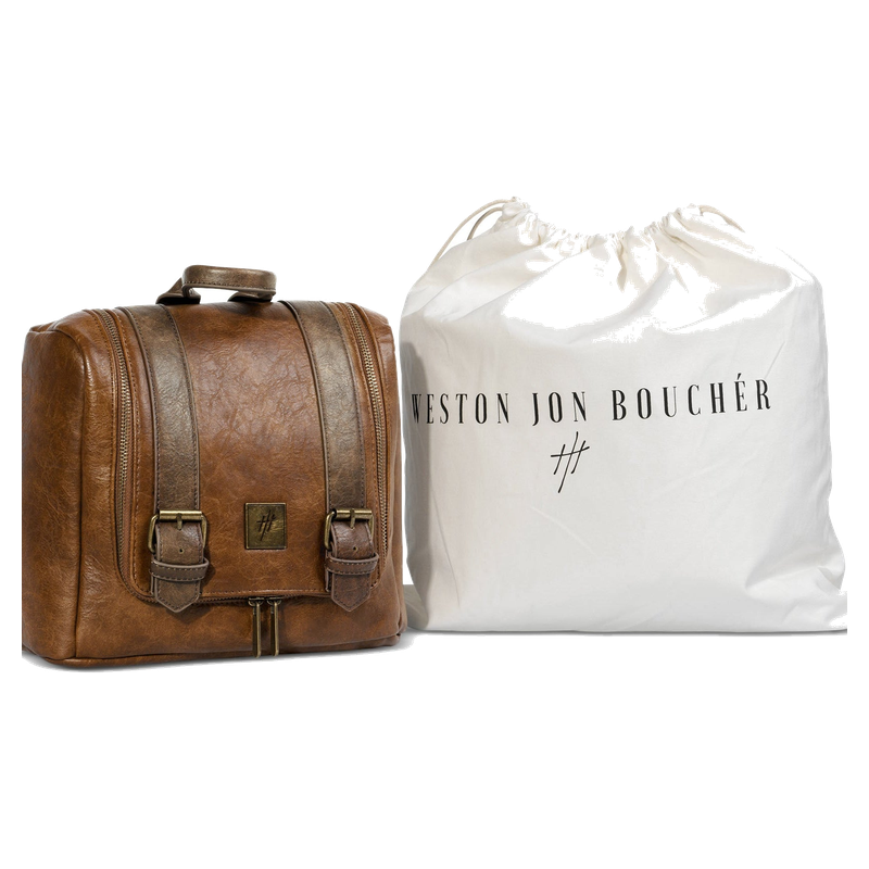 Traveler Men's Large Luxury Toiletry Bag