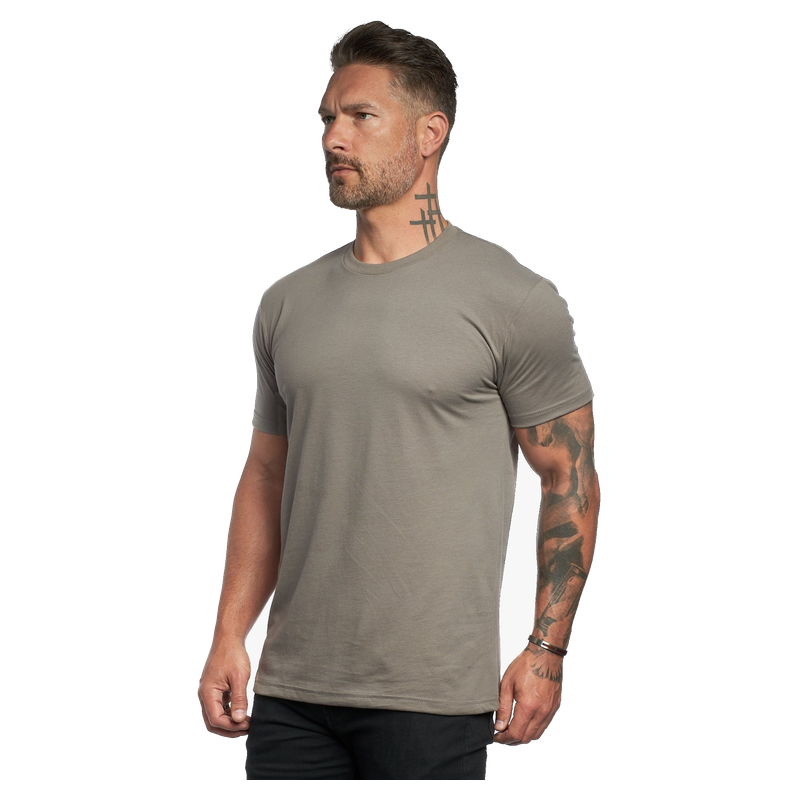 Ultra Soft Fitted Crew Neck Tee