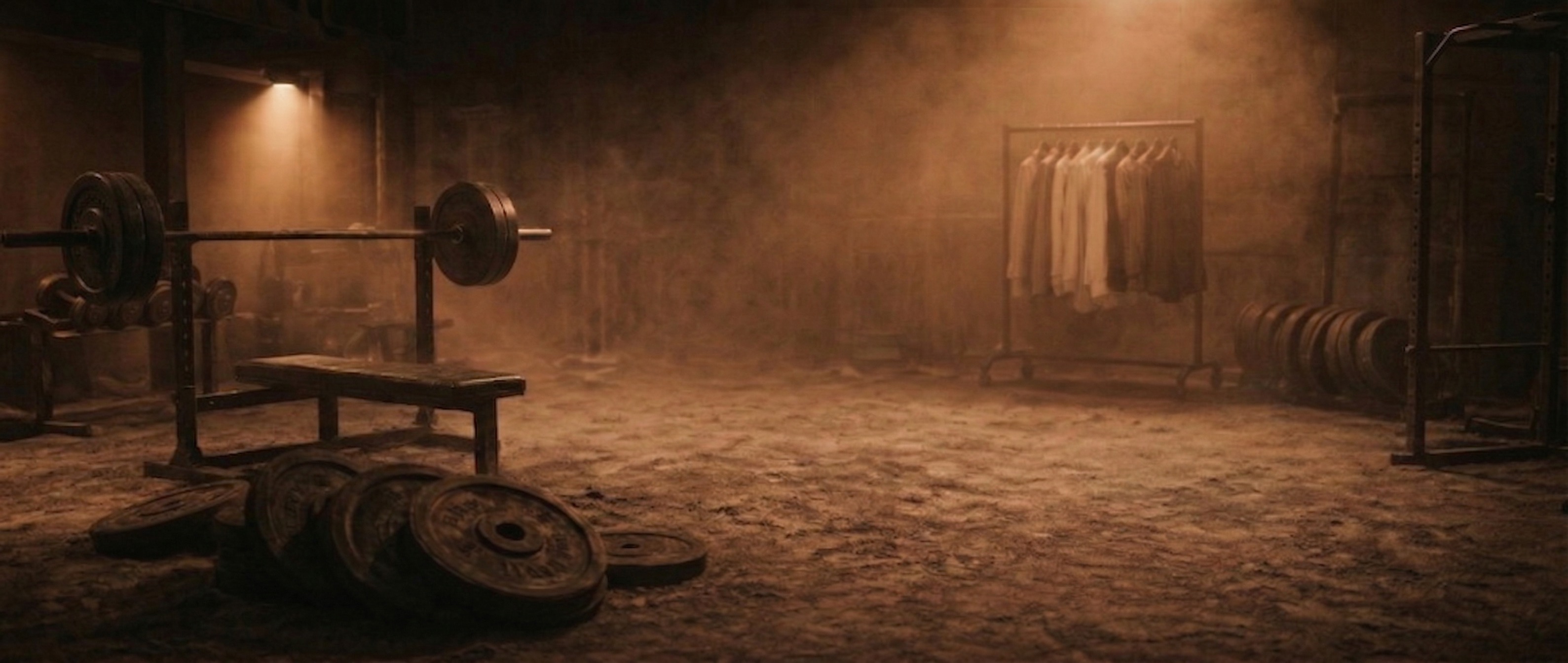 Iron and Threads training room scene for steady healthspan progress